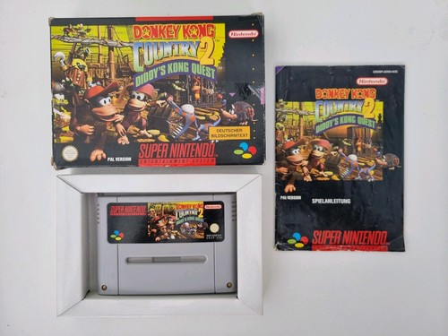 Super nintendo snes - super, donkey