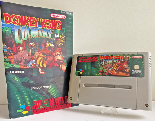 Donkey kong country snes super - kong,