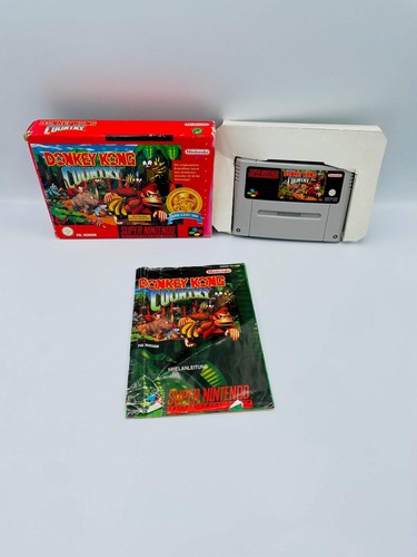 Snes donkey kong - kong, country