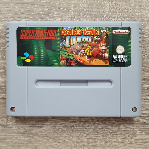 Snes donkey kong - country, pal
