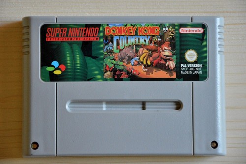 Snes donkey kong country - -,