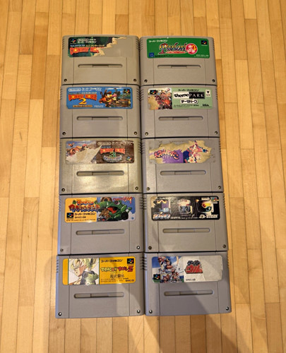 10x nintendo super famicom sfc - 10x,
