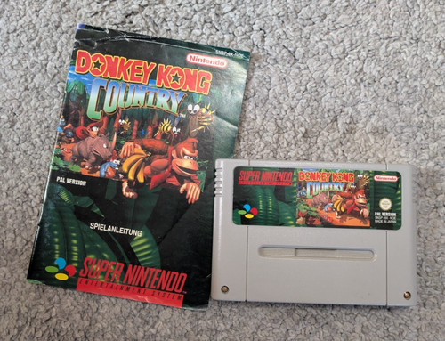Donkey kong country super - donkey,
