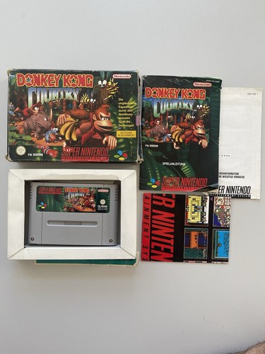 Super nintendo donkey kong - [super,