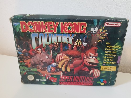 Donkey kong country snes - snes, ovp