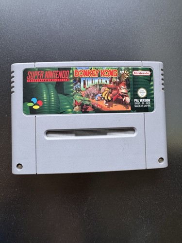 Snes donkey kong - country, super