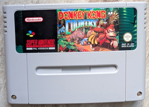 Snes donkey kong - snes, country