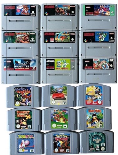 Super nintendo snes - &, n64